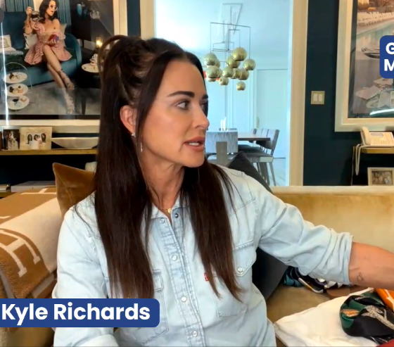 Kyle Richards' Light Denim Shirt