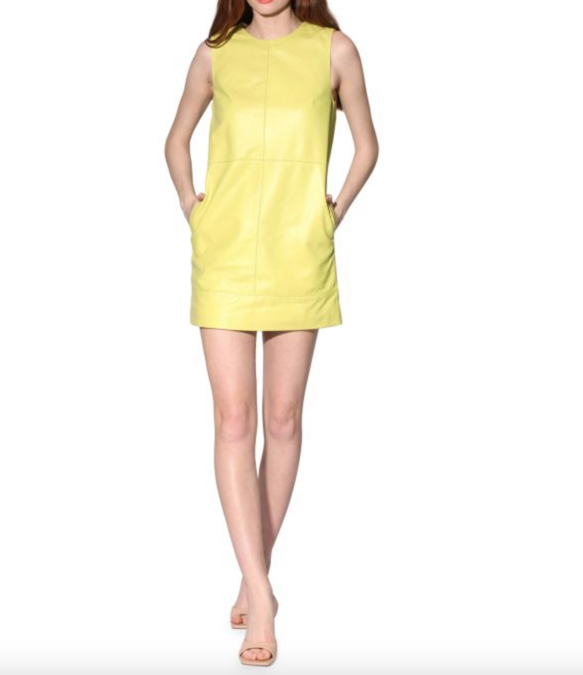 Paige DeSorbo's Neon Mini Dress